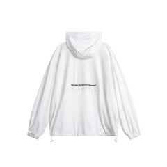 Unisex Jacket Loose Hooded Breathable Sun Protection Clothing Summer Thin Jacket Jacket
