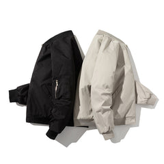 Mens Vintage Jackets Pilot Jacket Padded Jacket Winter Baseball Uniform