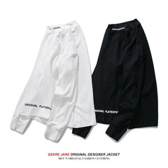 Men Pullover Hoodie Spring Long-Sleeved Sweater Men's Loose Casual