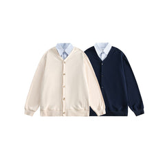 Unisex Jacket Cardigan Vintage Coat Men's Jacket Loose Jacket