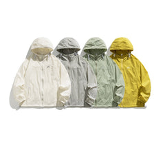 Unisex Jacket Summer Sun Protective Clothes Men's Thin Jacket Uv Protection Jacket