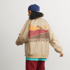 Unisex Jacket Loose Baseball Clothing Jacket Men's and Women's Casual Retro Jacket
