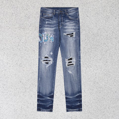 Amiri Jeans Trendy Ripped Jeans