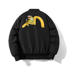 Mens Vintage Jackets Baseball Suit Flight Suit Autumn/Winter Jacket Padded Top