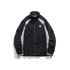 Unisex Jacket Vintage Coat Men's and Women's Tops Loose Lapel Jacket