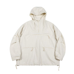 Unisex Jacket Retro Workwear Hooded Jacket Men's Loose Casual Spring and Autumn Coat