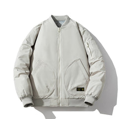 Men Vintage Jackets Work jacket Couple baseball uniform Pilot jacket Padded jacket