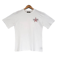 Amiri T Shirt Paisley Five-Pointed Star Printing