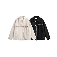 Unisex Jacket Loose Spring and Autumn Jacket Top