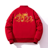 Mens Vintage Jackets Embroidered Autumn/Winter Flight Clips Baseball Uniforms