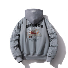 Mens Vintage Jackets Vintage Baseball Jacket Padded Jacket Oversize