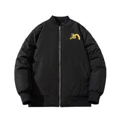 Mens Vintage Jackets Baseball Suit Flight Suit Autumn/Winter Jacket Padded Top