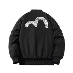 Men Vintage Jackets Baseball Jacket Flight Suit Autumn Embroidered Jacket Cotton Top