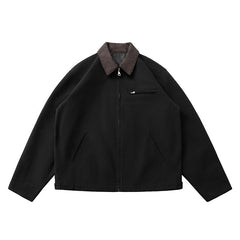 Mens Vintage Jackets West Coast Tooling Lapel Coloring Jacket vintage