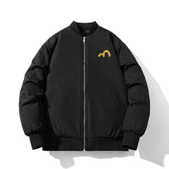 Men Vintage Jackets Baseball Jacket Flight Suit Autumn Embroidered Jacket Cotton Top