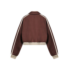 Unisex Jacket Retro Style Cardigan Short Loose Lapels Jacket
