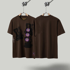 Travis Scott T-Shirt TRAVIS SCOTT Short Sleeve Summer KAWS Hip Hop T-Shirt
