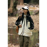 Unisex Jacket Shell Jacket Men and Women Same Style Loose Hooded Coat