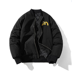 Mens Vintage Jackets Baseball Suit Flight Suit Autumn/Winter Jacket Padded Top