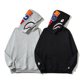 Bathing Ape Hoodie Embroidery Solid Color Sweater Men