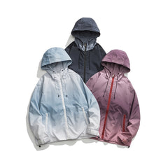 Unisex Jacket Cardigan Hooded Jacket Men and Women Shell Jacket Loose Spring and Autumn Coat