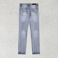 Amiri Jeans AMI pattern straight casual jeans for men and women