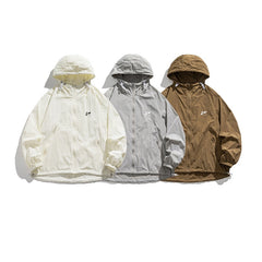 Unisex Jacket Thin Jacket for Summer Lightweight Breathable and UV-Resistant Sun-Protective Clothing