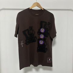 Travis Scott T-Shirt TRAVIS SCOTT Short Sleeve Summer KAWS Hip Hop T-Shirt