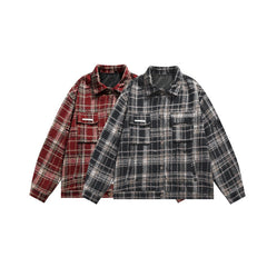 Unisex Jacket Men's and Women's Loose Lapels Coat