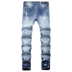 Amiri Jeans Ripped Stretch Jeans