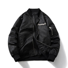 Mens Vintage Jackets Embroidered Jacket Air Force Flight Suit Baseball Suit