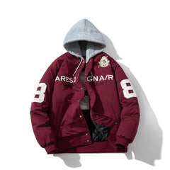 Mens Vintage Jackets Embroidered Baseball Suit Motorcycle Suit Flight Jacket