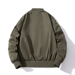 Mens Vintage Jackets Flight Suit Jacket Vintage Embroidered Baseball Suit Hooded