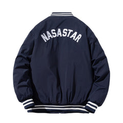 Mens Vintage Jackets Cotton Baseball Suit Street Tide Jacket