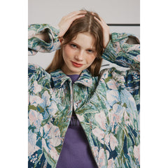 Unisex Jacket Retro Loose Casual Jacket Lapel Overalls