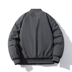 Men Vintage Jackets Loose Trend Baseball Suit Zip Padded Flight Suit