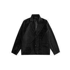 Unisex Jacket Python Stitching Personalized Suit Jacket