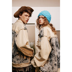 Unisex Jacket Loose Lapels Autumn Coat