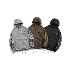 Unisex Jacket Casual Hooded Coat Men and Women Loose Jacket