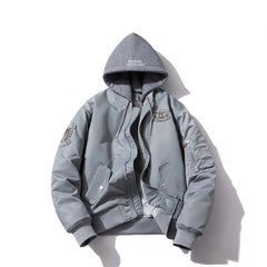 Mens Vintage Jackets Vintage Baseball Jacket Padded Jacket Oversize