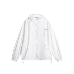 Unisex Jacket Loose Hooded Breathable Sun Protection Clothing Summer Thin Jacket Jacket