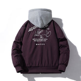 Men Vintage Jackets Spring Simple Embroidered Baseball Suit Flight Suit