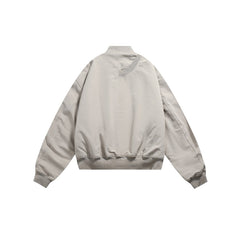 Unisex Jacket Vintage Baseball Jacket Loose Flight Jacket