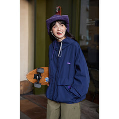 Unisex Jacket Big Pocket Jacket Hooded Jacket