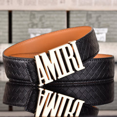 Amiri Belt Neutral belt casual with jeans shipped with box