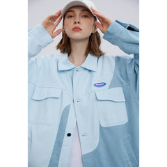 Unisex Jacket Vintage Jacket Loose Lapels Coat