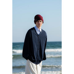 Unisex Jacket Cardigan Vintage Coat Men's Jacket Loose Jacket