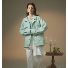 Unisex Jacket Loose Top Coat