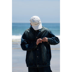 Unisex Jacket Retro Washed Workwear Denim Jacket Loose Denim Jacket