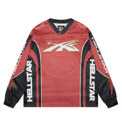Hellstar Long Sleeve Shirts Hip-hop loose oversize